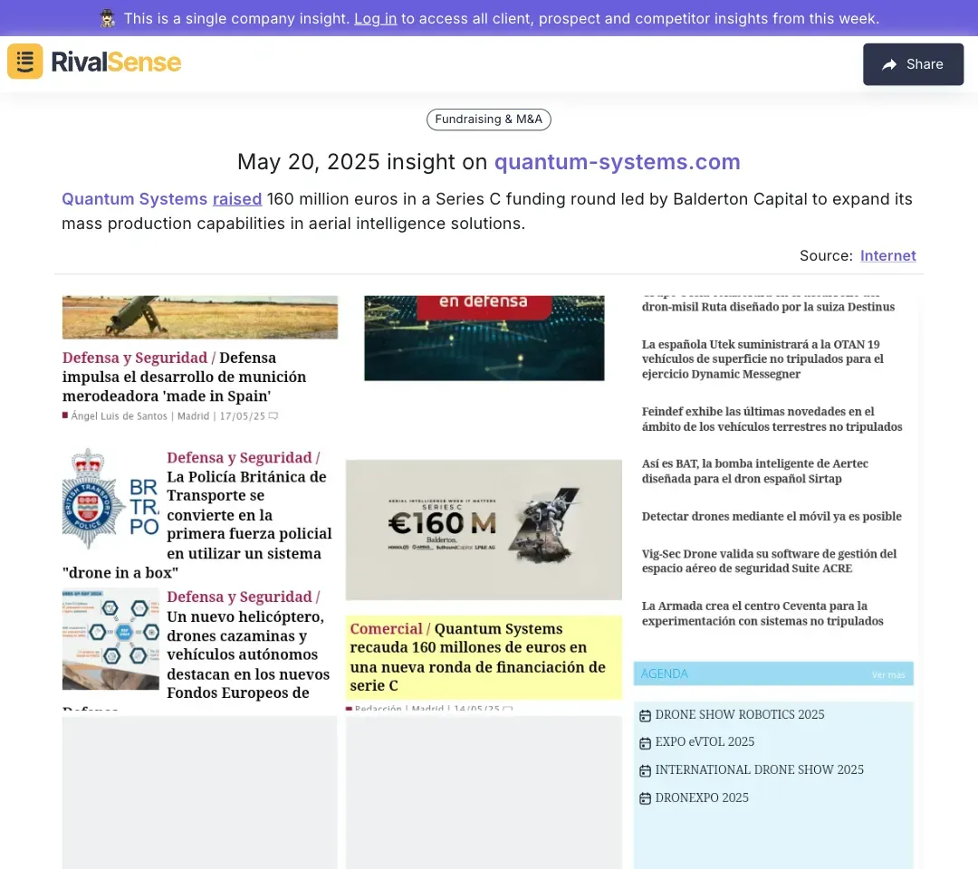 Quantum Systems Funding