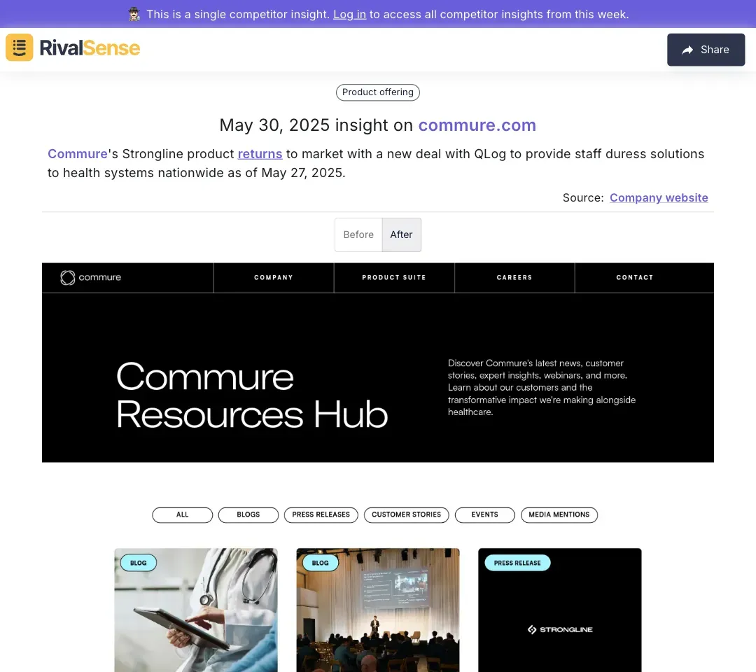 Commure's Strongline relaunch