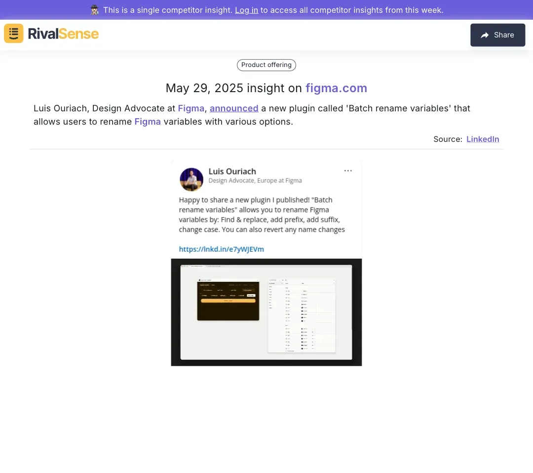 Figma Plugin Update