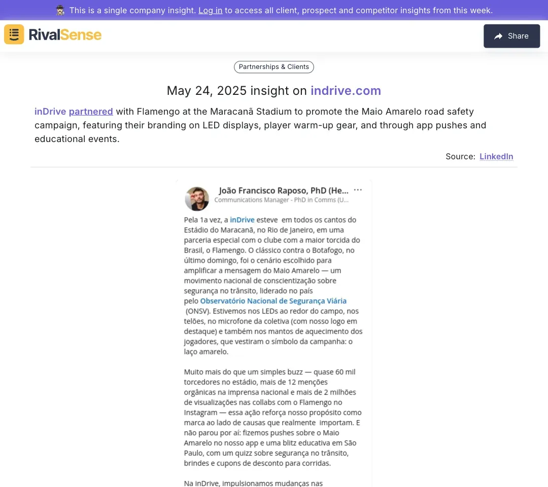 Partnership Example