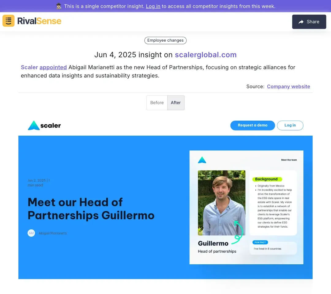 Strategic Alliance Example