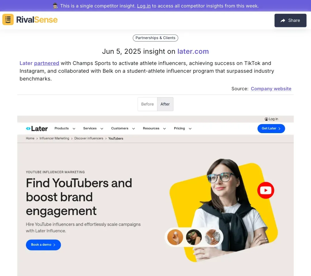 Later Partnership
