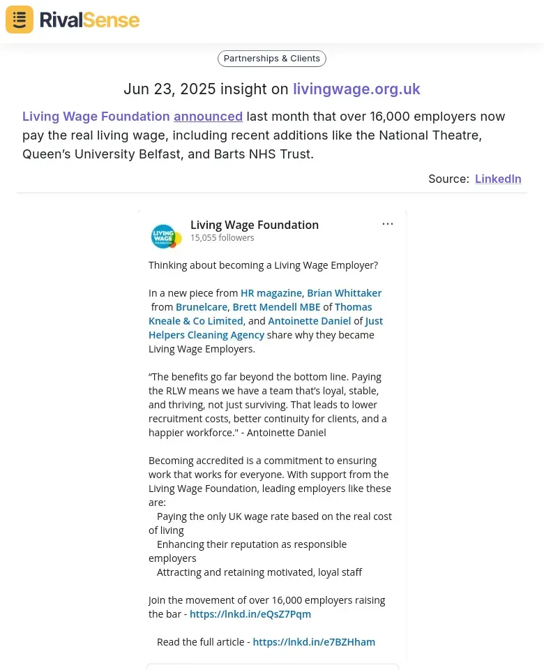 Living Wage Foundation