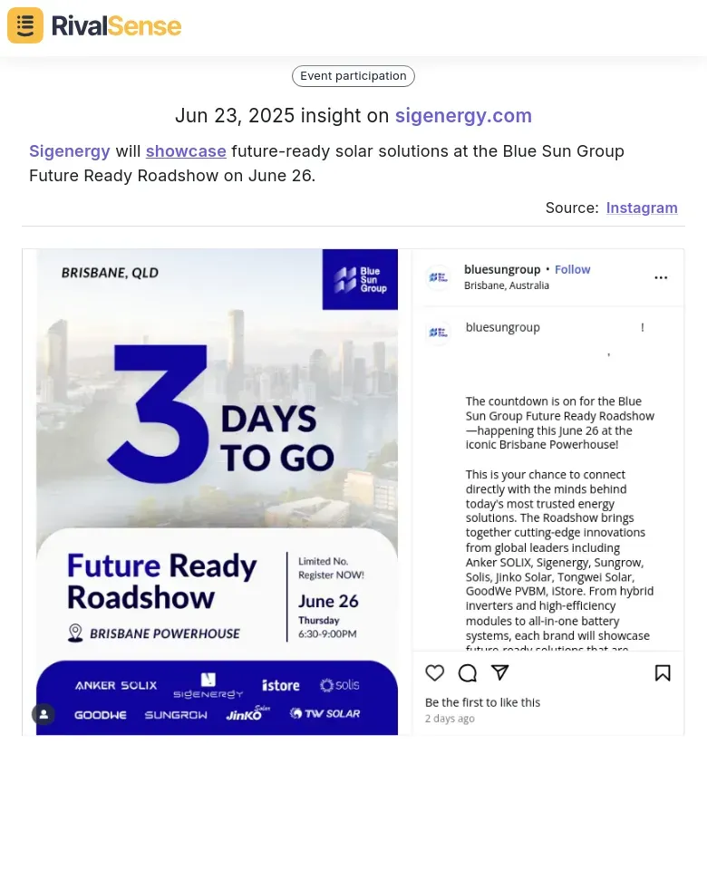 Sigenergy Solar Solutions