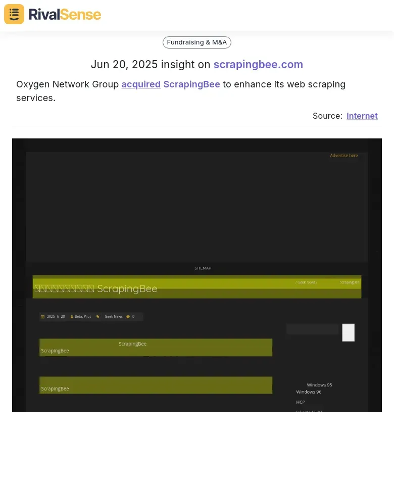 Acquisition Insight