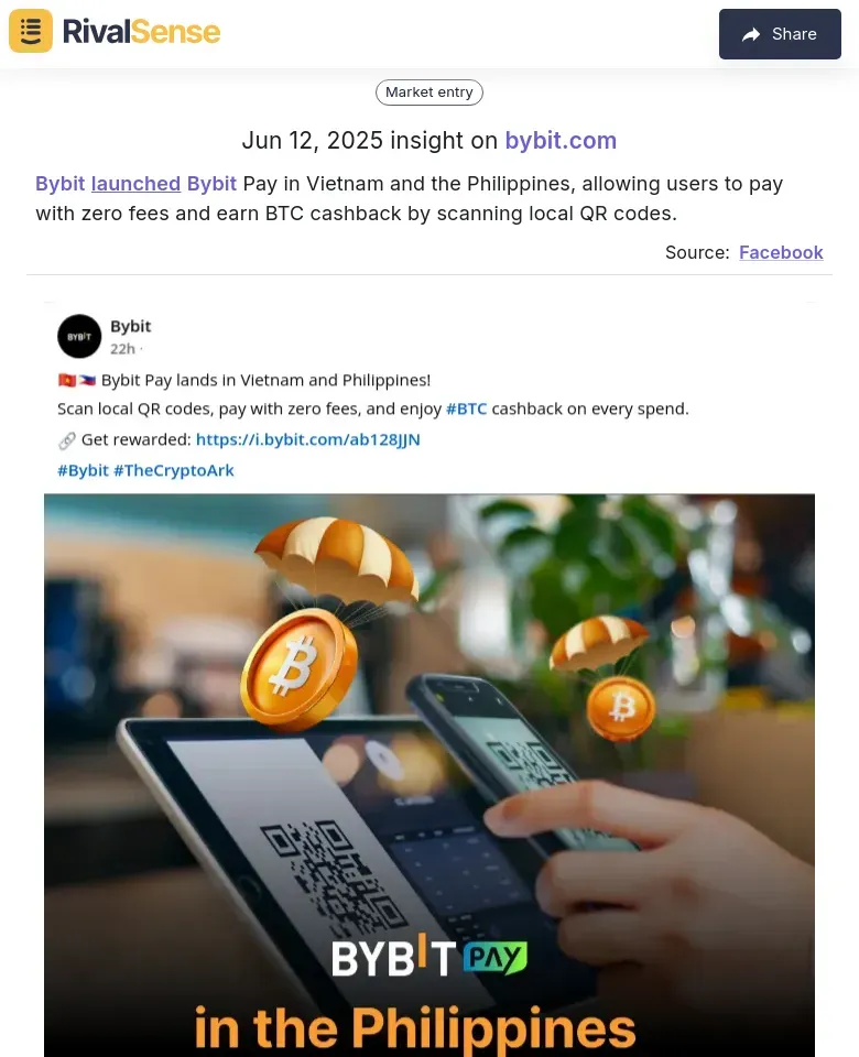 Bybit Pay launch in Southeast Asia