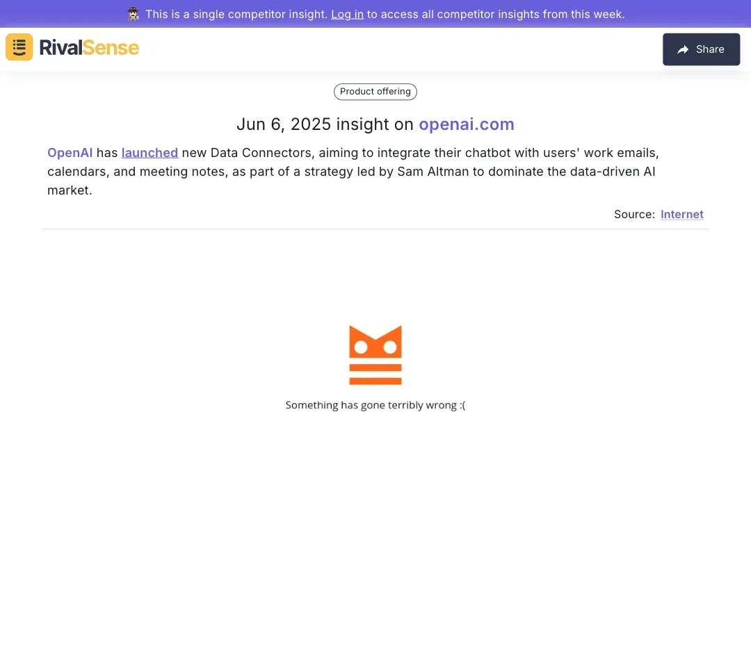 OpenAI Feature Launch