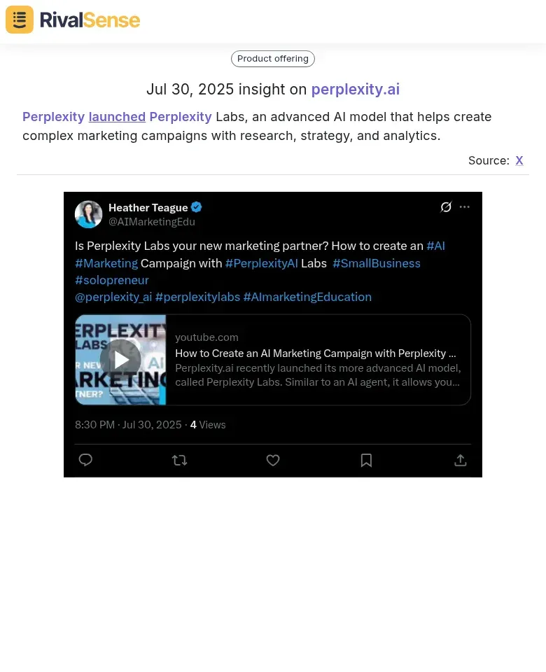 Perplexity launched Perplexity Labs