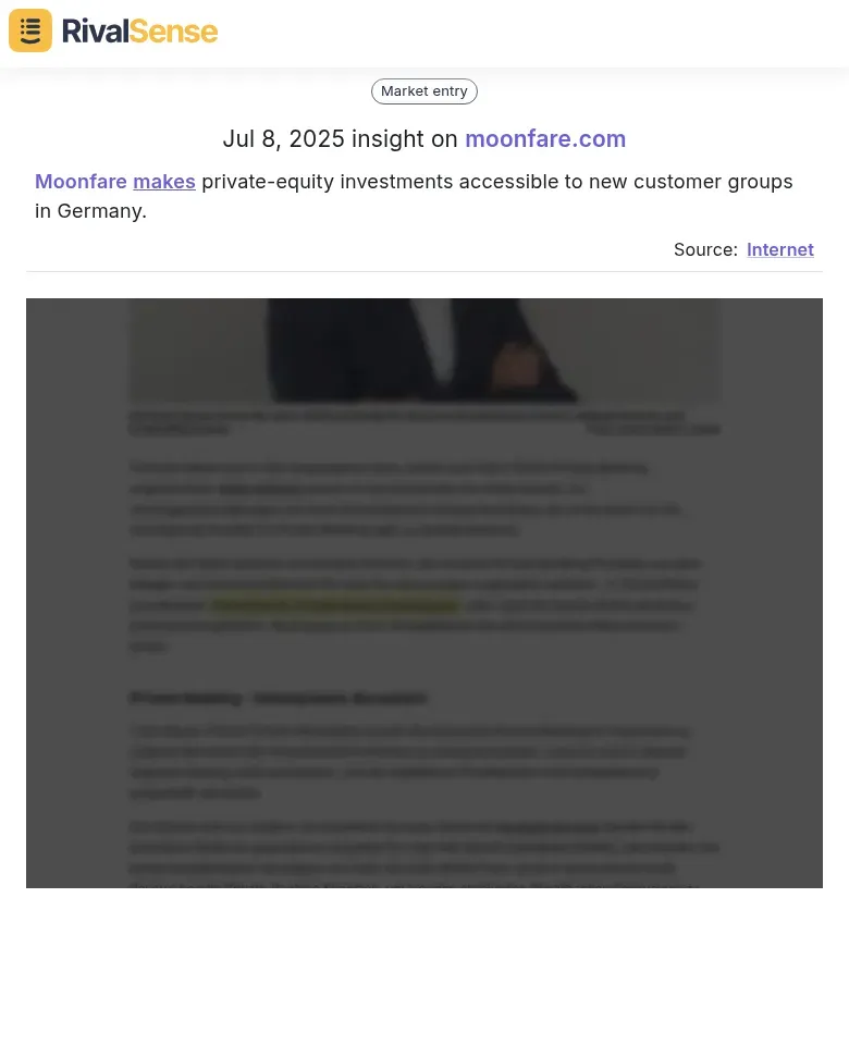 Moonfare market expansion
