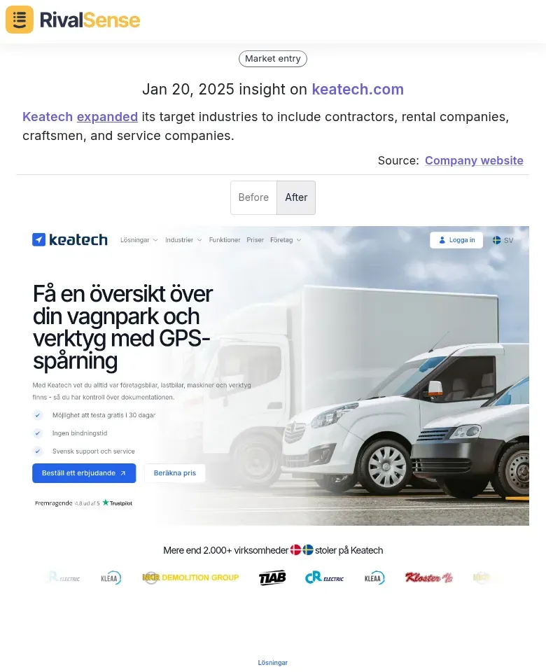 Keatech industry expansion