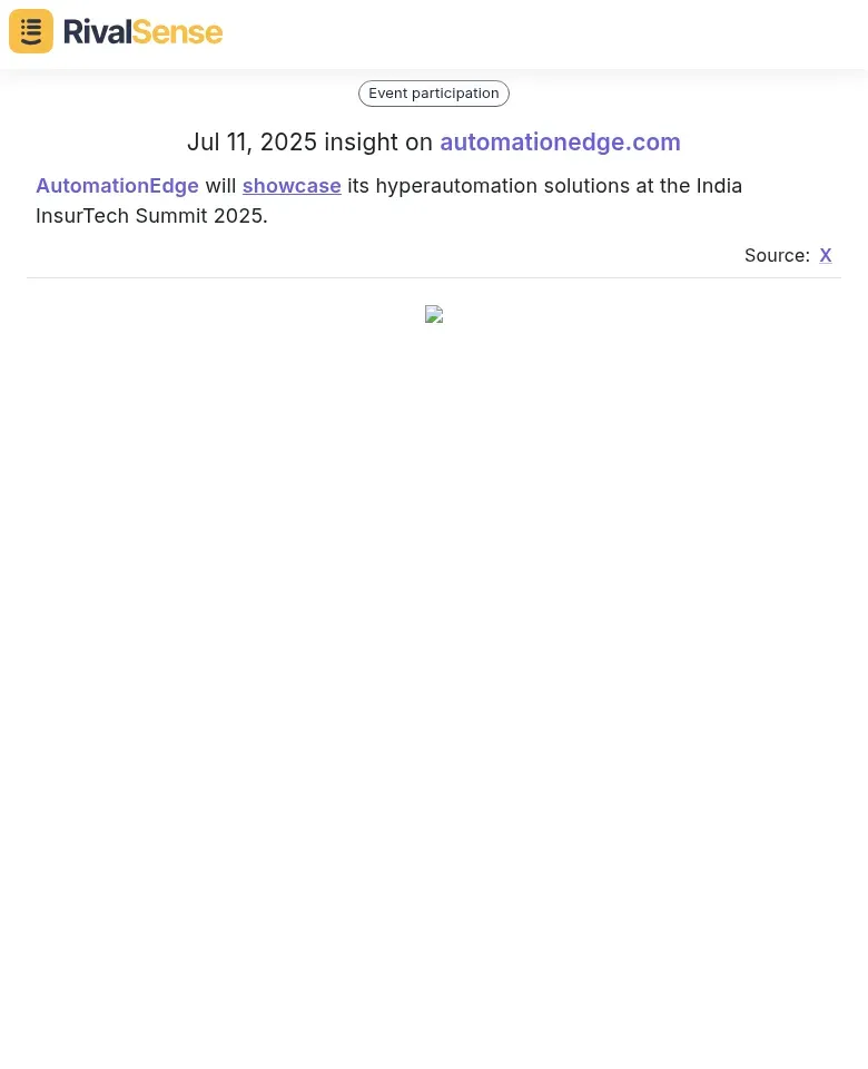 AutomationEdge event insight