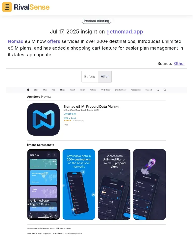 Nomad Update