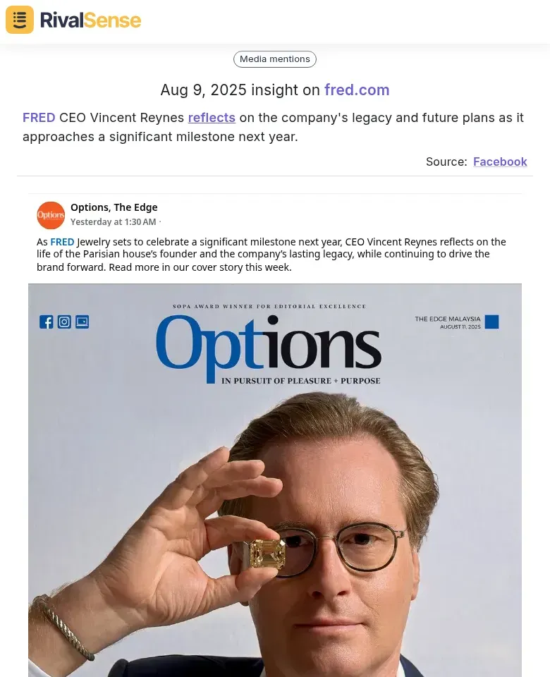 FRED CEO Reflection