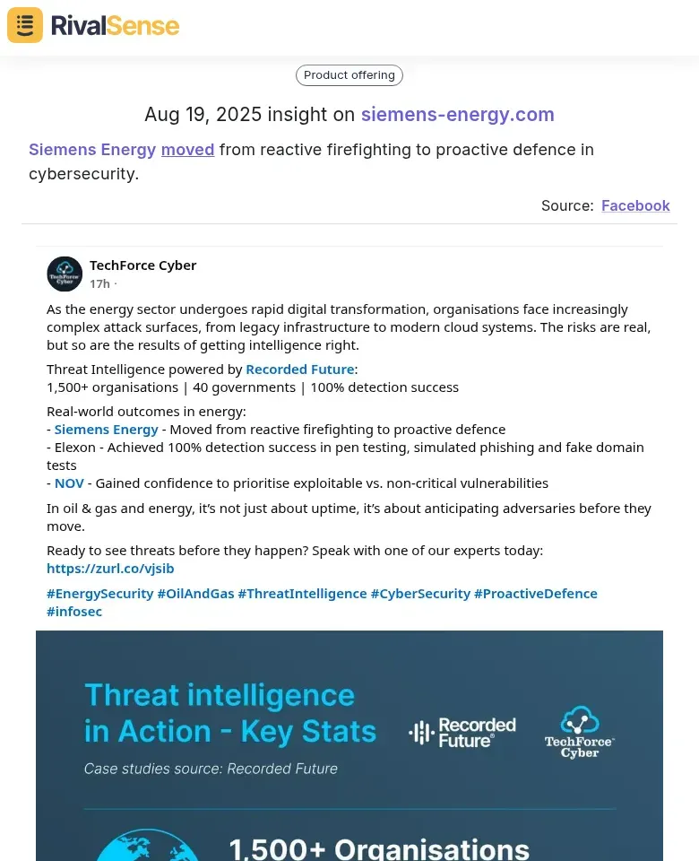 Siemens Energy cybersecurity strategy