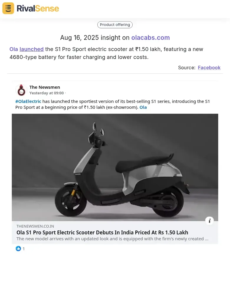 Ola S1 Pro Launch