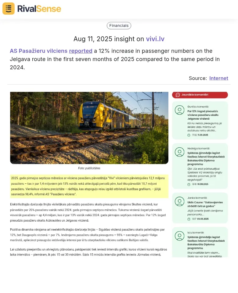 Passenger Growth Metrics