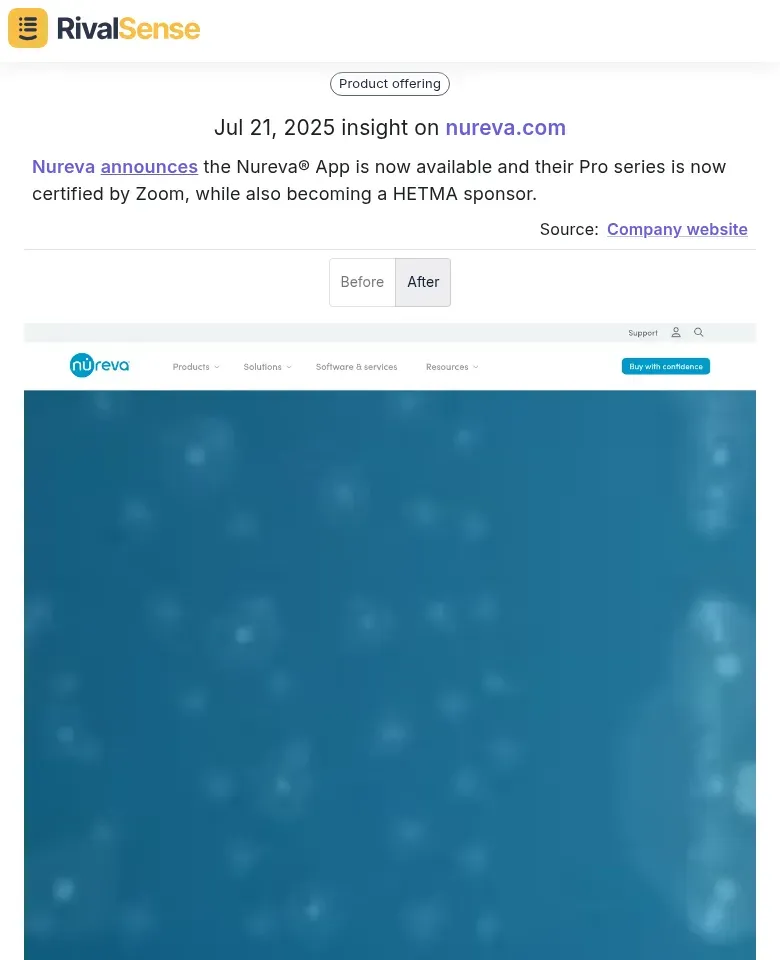 Nureva Zoom Certification