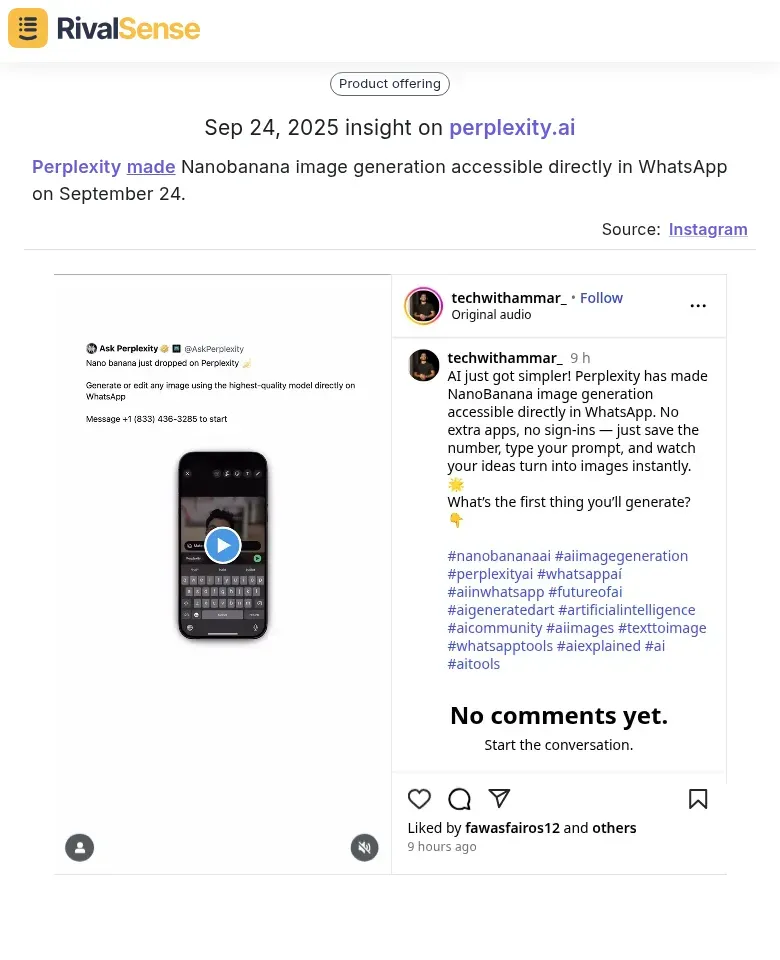 Perplexity Insight