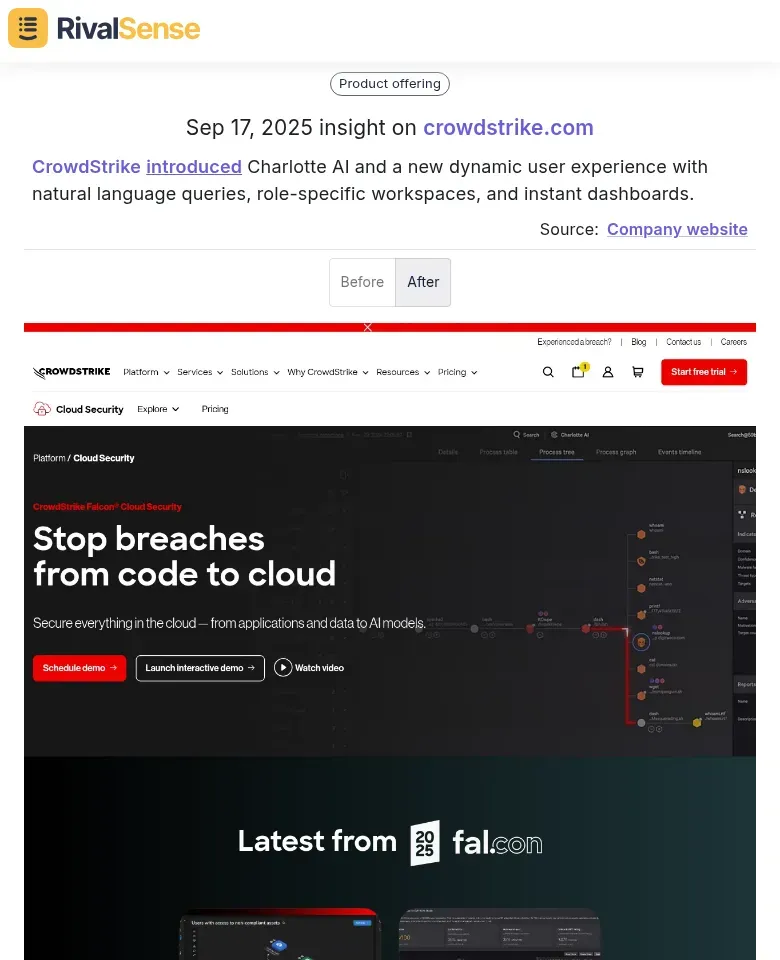 CrowdStrike AI Launch