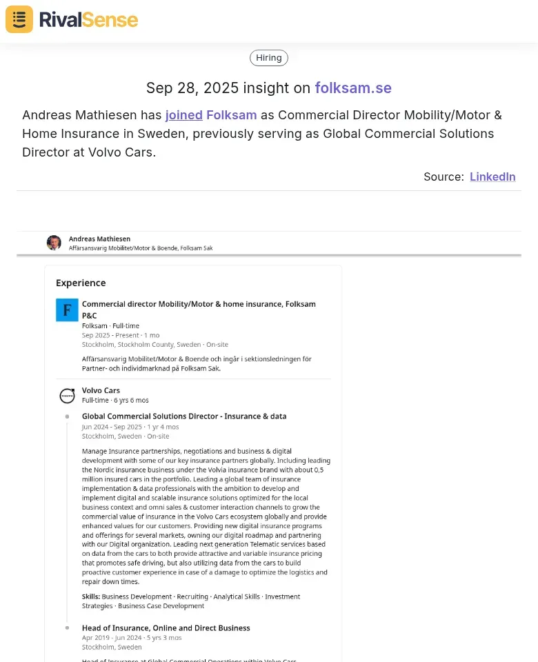 Andreas Mathiesen move