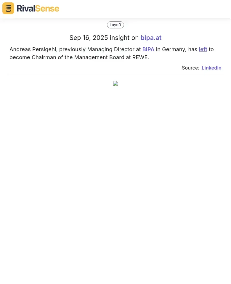 Management Change Example