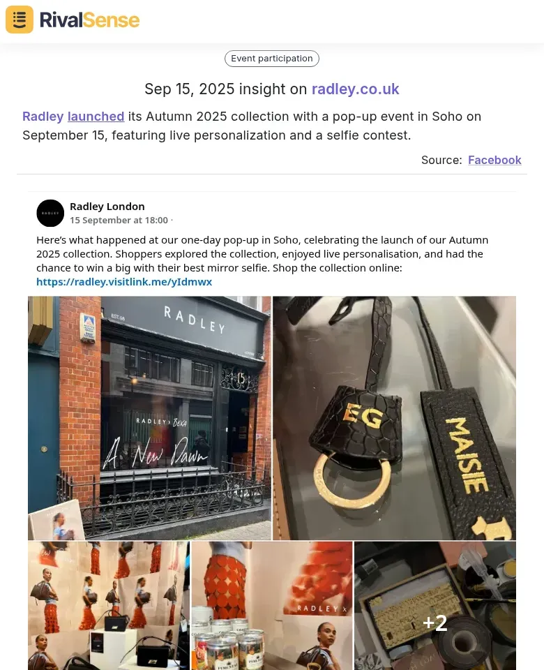 Radley Autumn 2025 Collection Launch