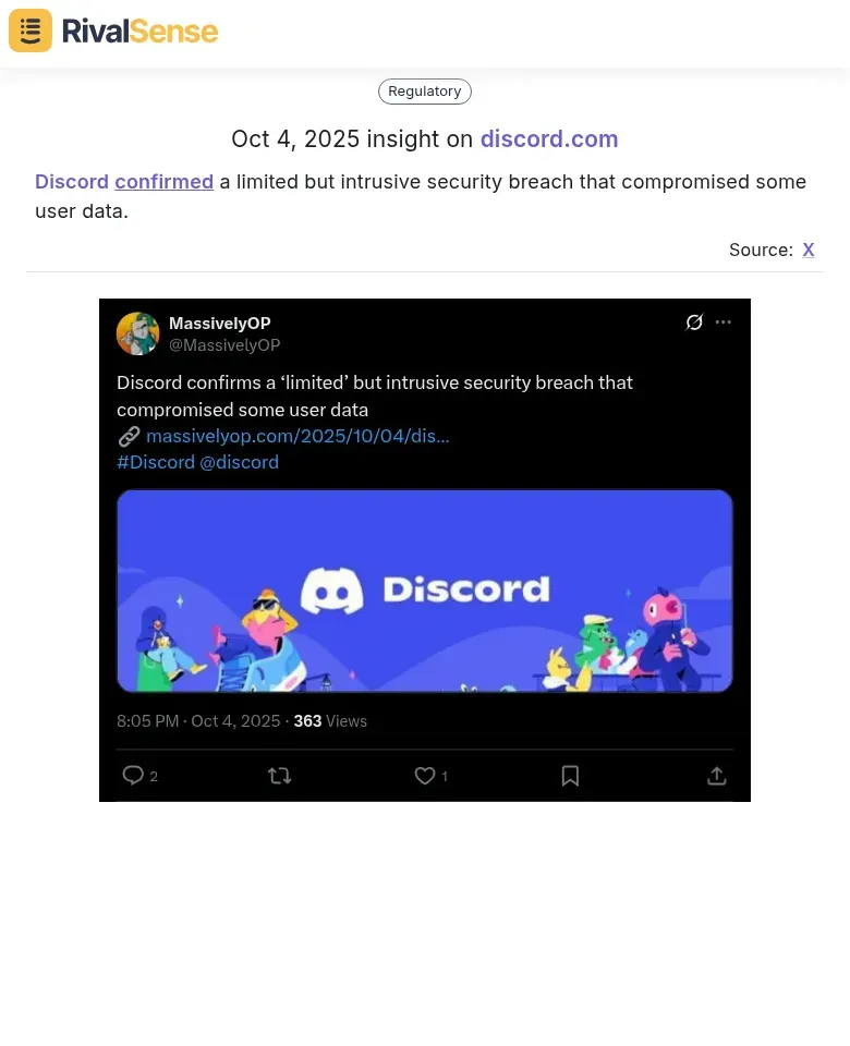 Discord Security Breach