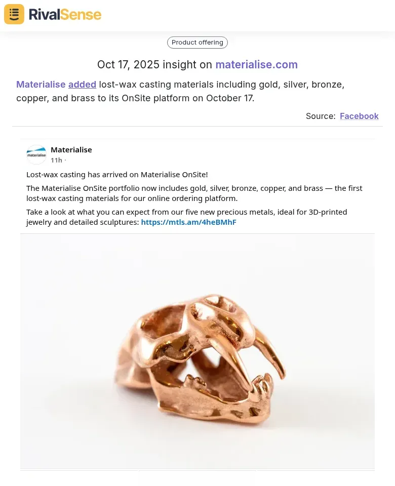 Product Update Insight