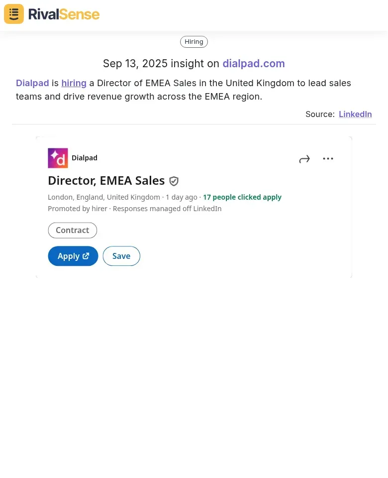 Dialpad Hiring