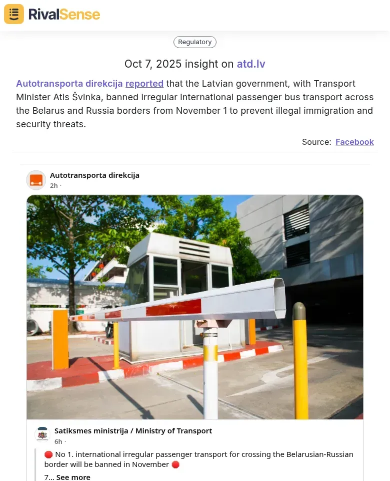 Policy Change Insight