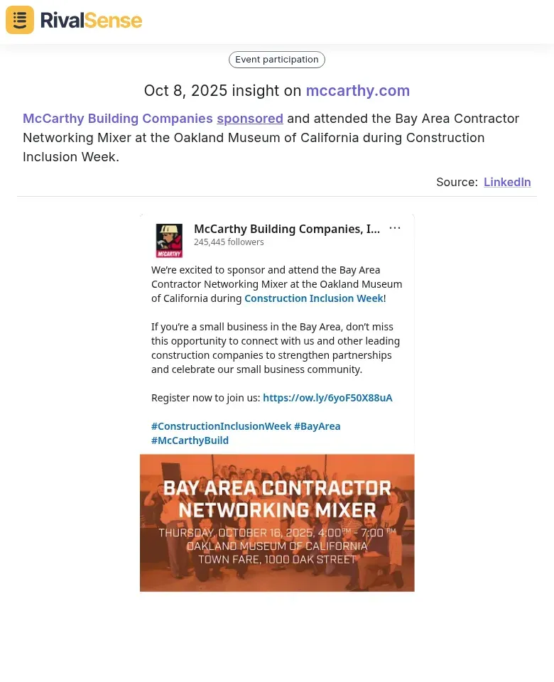 McCarthy Building Insight