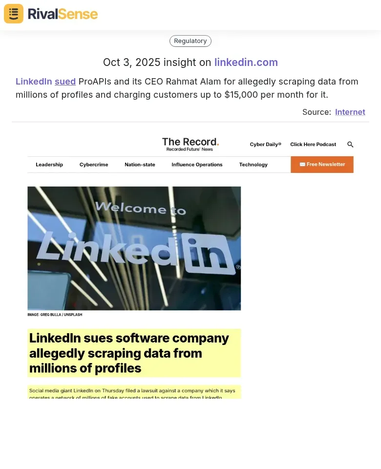 LinkedIn Lawsuit