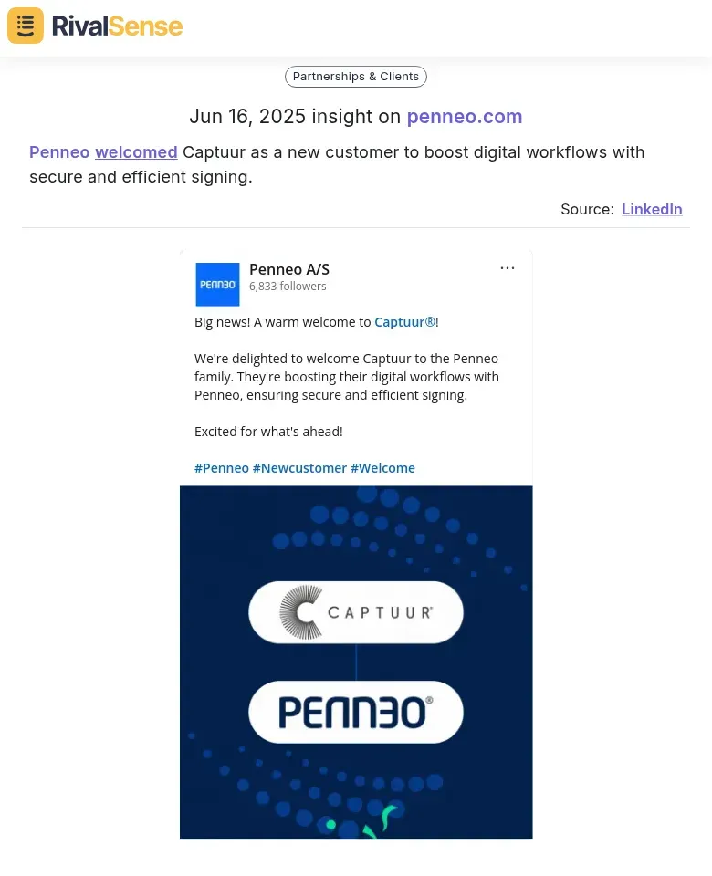 Penneo Customer Acquisition