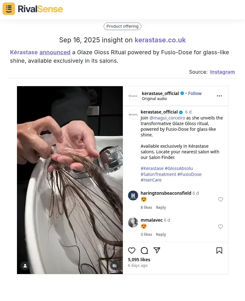 Kérastase Glaze Gloss Ritual