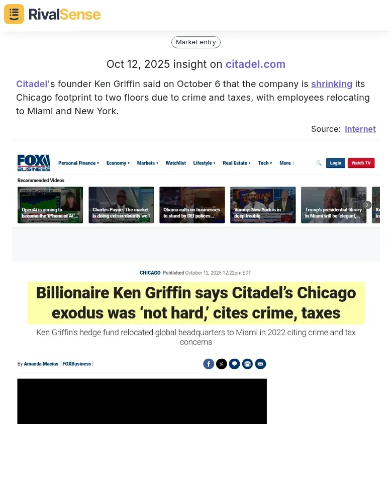 Citadel Relocation