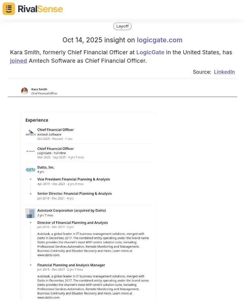 Kara Smith Insight