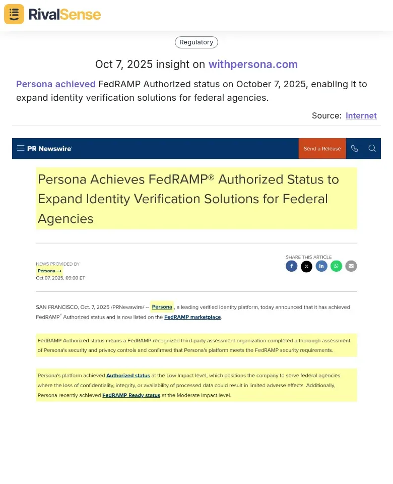 Persona FedRAMP