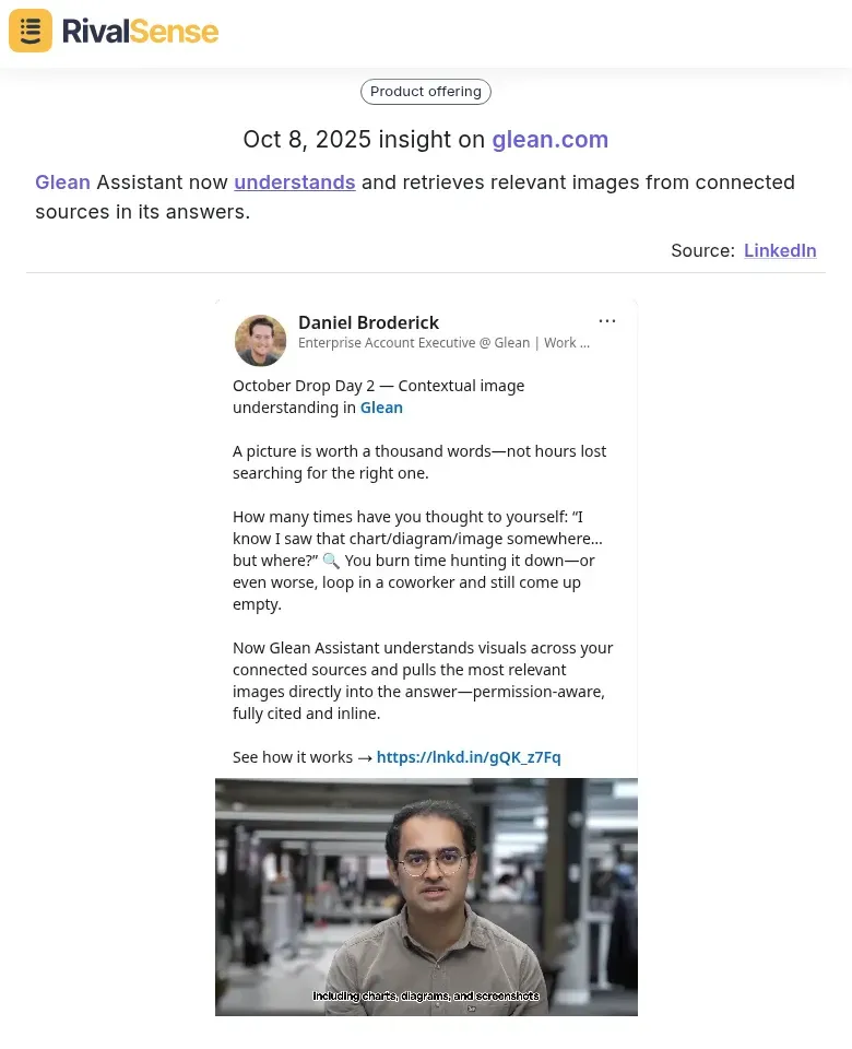 Glean Assistant Insight