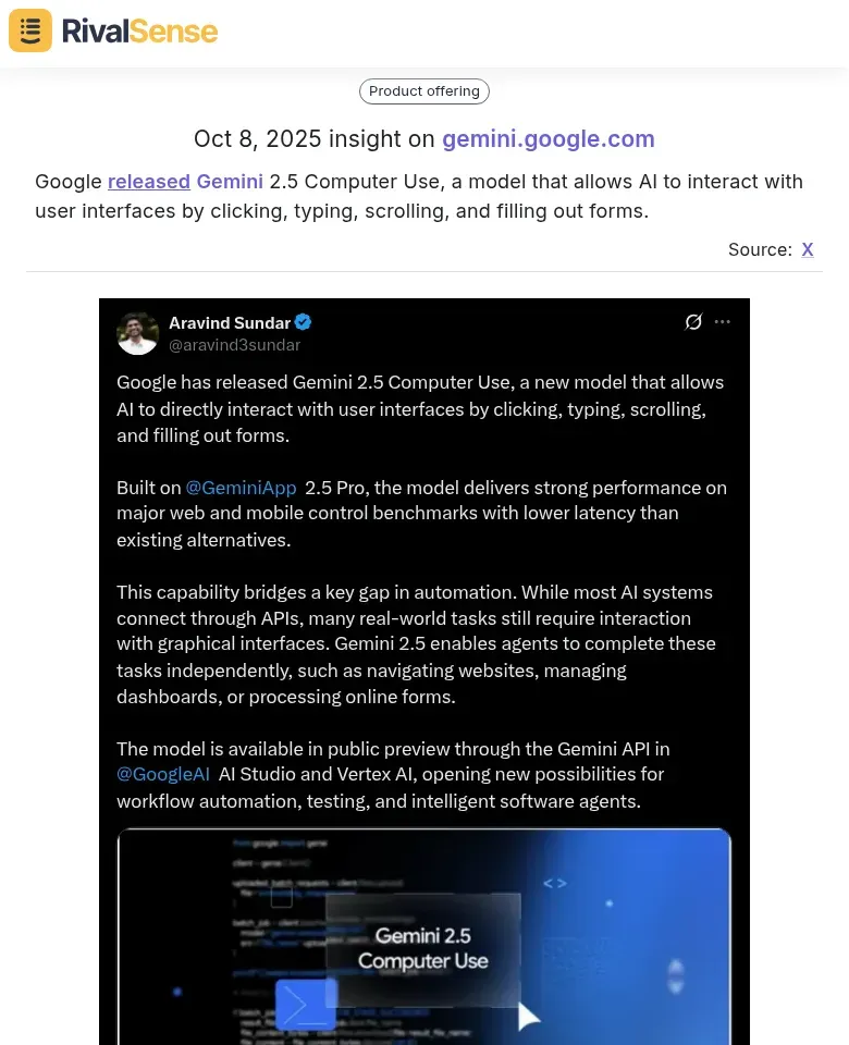 Google Gemini 2.5 Computer Use