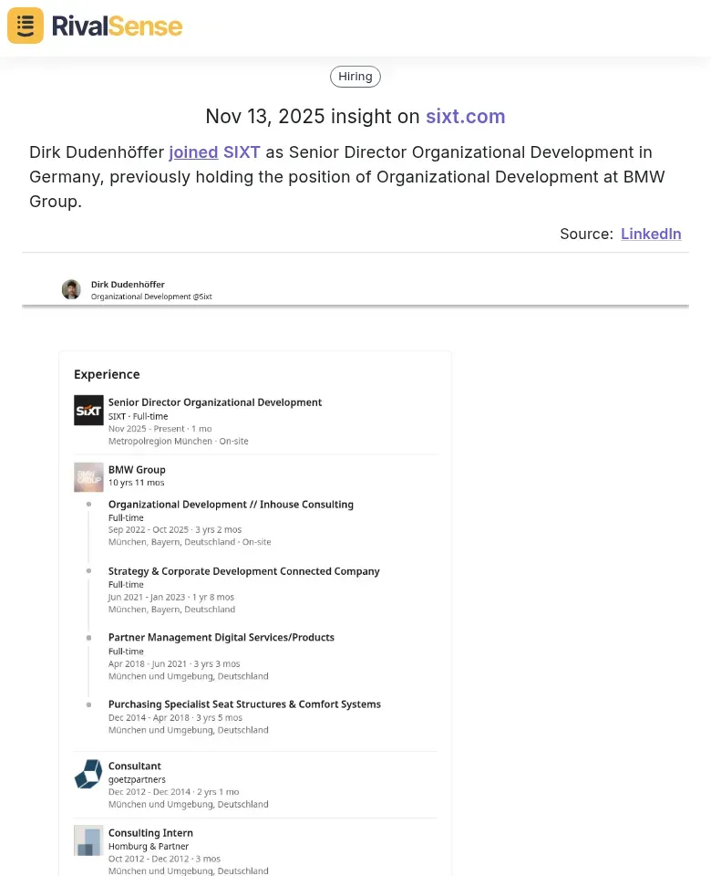 Dirk Dudenhöffer Insight