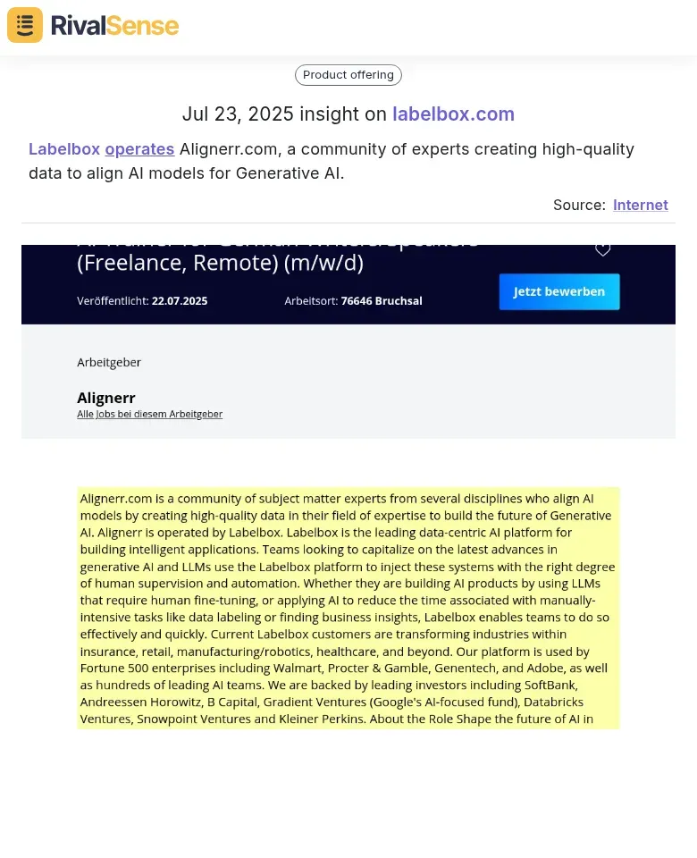 Labelbox Alignerr Community