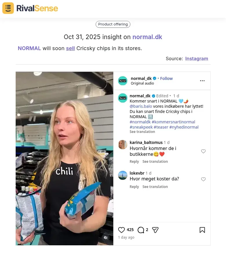 NORMAL partnership insight