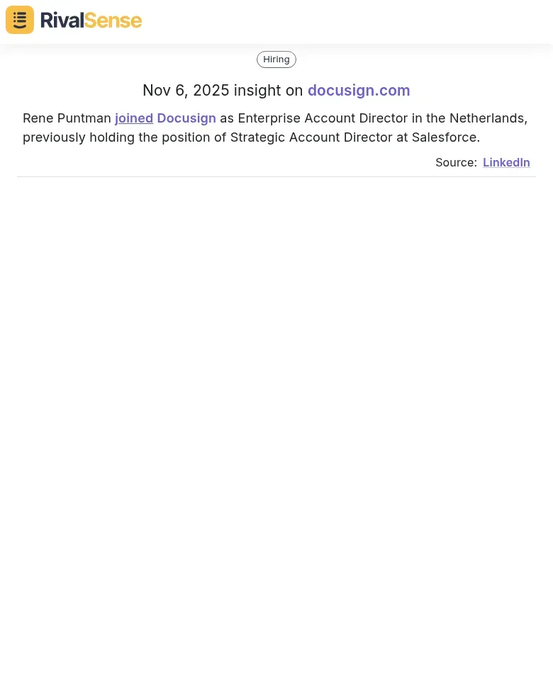 Rene Puntman Insight