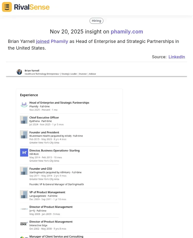 Brian Yarnell Insight