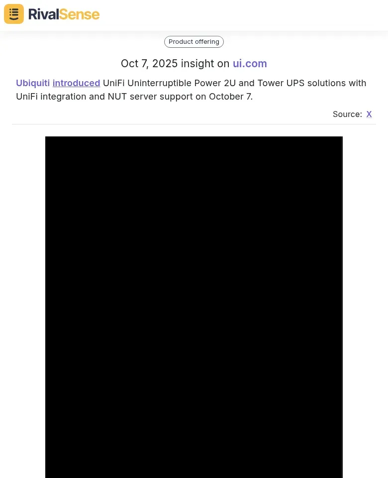 Ubiquiti UPS Solutions