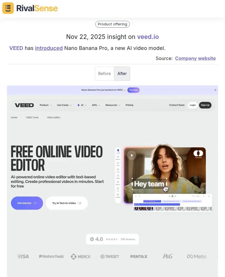 VEED Nano Banana Pro Launch