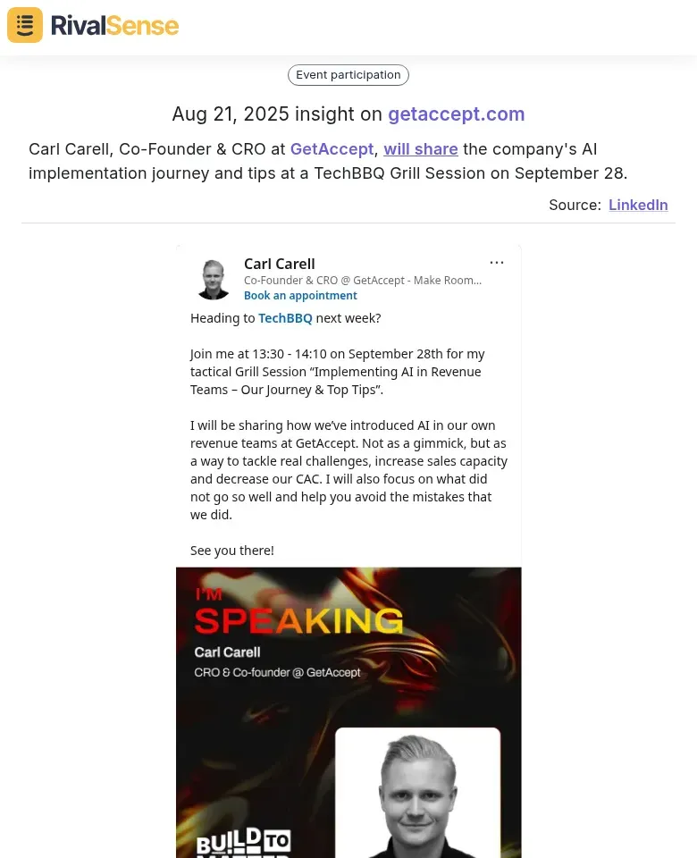 Carl Carell AI Journey