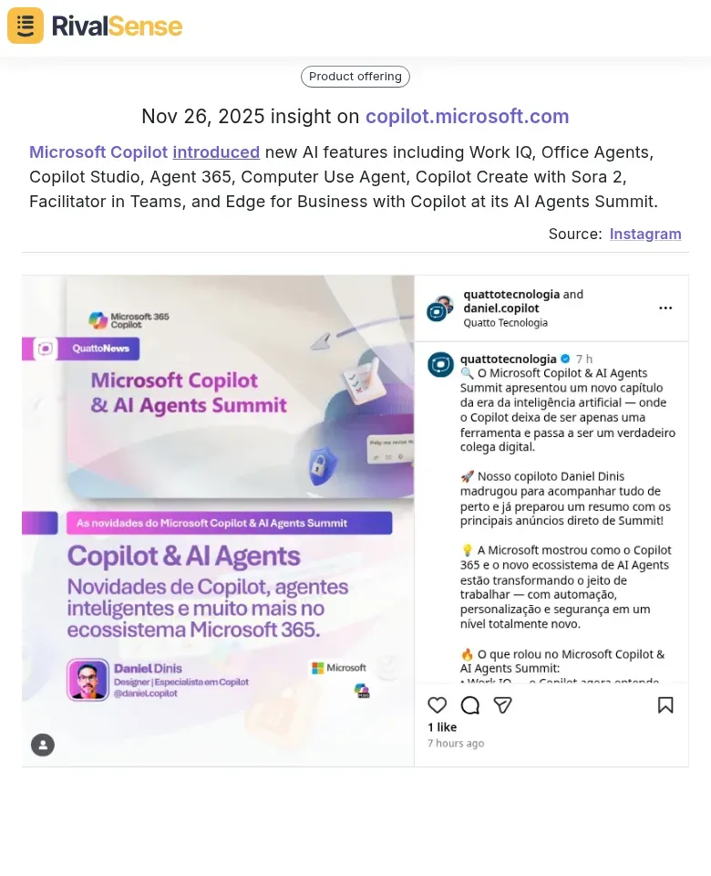 Microsoft Copilot AI features launch