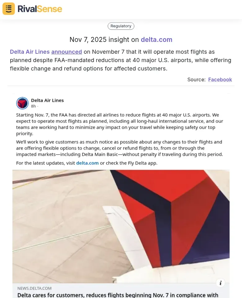 Delta Air Lines Insight