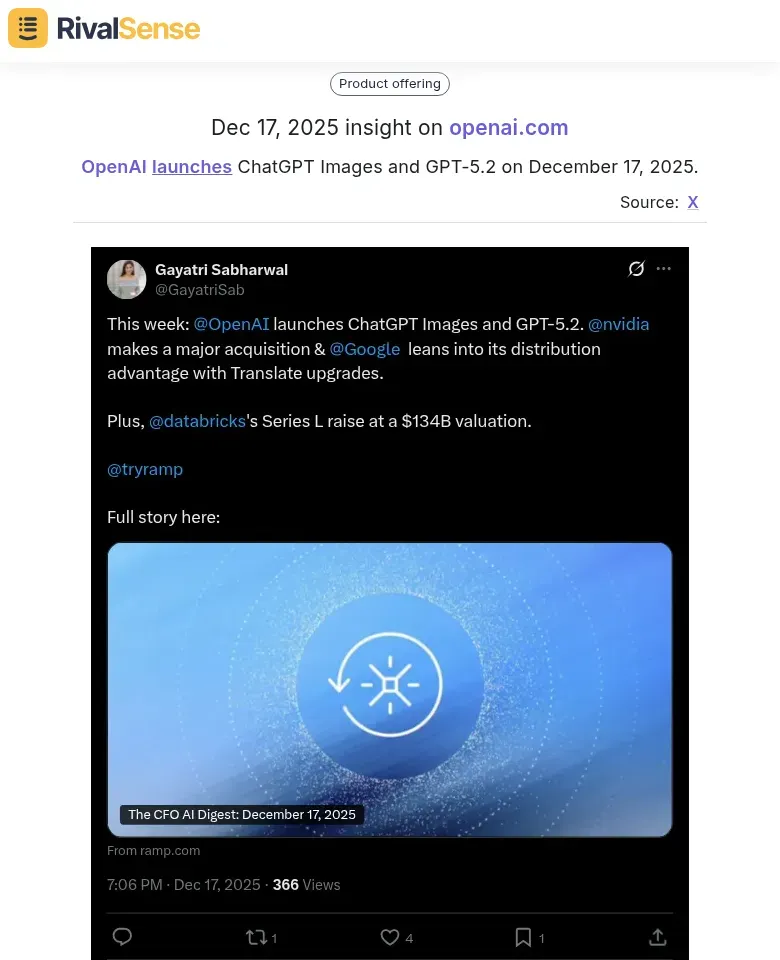 OpenAI Launches ChatGPT Images and GPT-5.2